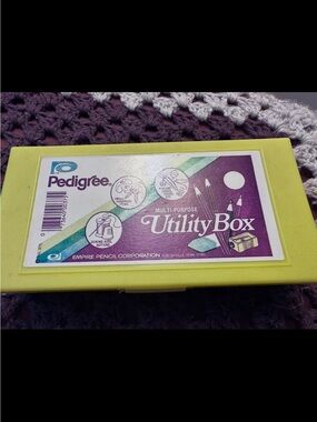 Pedigree Multi-Purpose Utility Box vintage